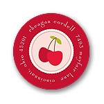 Cheery Cherries -- Address Label