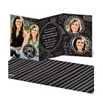 Sketches for Two -- Photo Graduation Invitations
