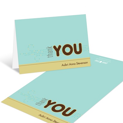 THE GOLDEN TICKET -- BOY PHOTO BIRTH ANNOUNCEMENT, 2in. x 4in. Folded Holiday Card