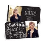 Doodles -- Photo Graduation Invitation