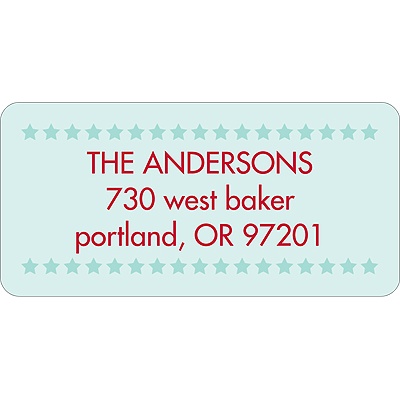 Stars Align -- Address Label
