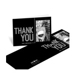 Striped Success -- Photo Thank You Card Horizontal
