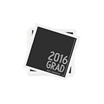 Striped Success -- Graduation Napkins