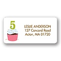 Sweet Sprinkles -- Pink Address Label