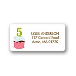 Sweet Sprinkles -- Pink Address Label