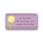 One Bright Flower -- Address Labels