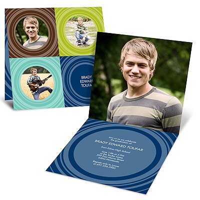 On Target -- Photo Graduation Invitation