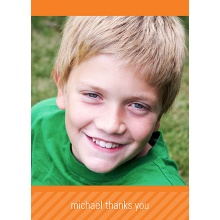 All About the Birthday Boy -- Thank You Card
