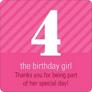 Big Numbers for Girls 