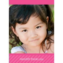 All About the Birthday Girl -- Thank You Card