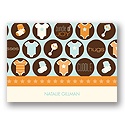 All Things Baby -- Blue Thank You Card