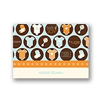 All Things Baby -- Blue Thank You Card