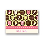 All Things Baby -- Pink Thank You Card