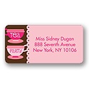 Tea Time -- Address Label