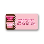 Tea Time -- Address Label