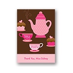 Tea Time -- Thank You Card