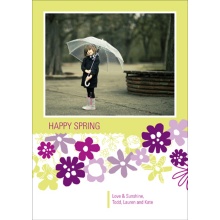 Petal Patches -- Easter Photo Cards