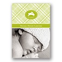 Plaid Perfection -- Personalized Note Card