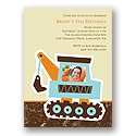 Big Dig -- Kid's Birthday Party Invitation