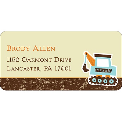 Big Dig -- Address Label