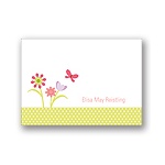 Spring Has Sprung -- Personalized Note Cards