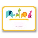 Jungle Parade -- Jungle Baby Shower Invitations