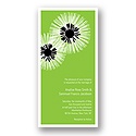 Flower Burst -- Modern Wedding Invitation