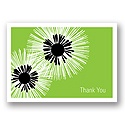 Flower Burst -- Wedding Thank You Card