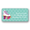 Let's Roll! -- Pink Address Label