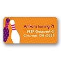 All Strikes -- Pink Address Label