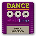 Pump up the Volume -- Kids Birthday Favor Stickers