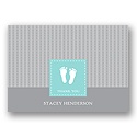 Foot Prints -- Thank You Card