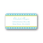 Dotted Frame -- Wedding Address Label