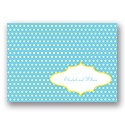 Dotted Frame -- Wedding Thank You Card