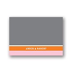 Contemporary Frames in Pink -- Wedding Thank You Card