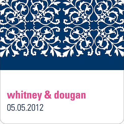 Memorable Motif -- Wedding Favor Stickers