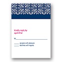 Memorable Motif -- Wedding Response Card
