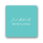 Simply Inviting -- Wedding Favor Stickers