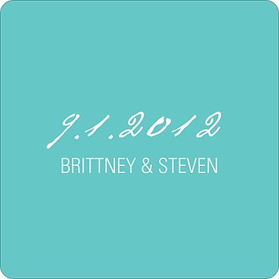 Simply Inviting -- Wedding Favor Stickers