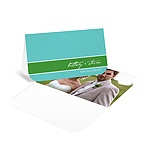 Simply Inviting -- Wedding Photo Thank You Card