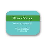 Simply Inviting -- Wedding Reception Card