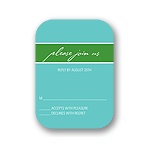 Simply Inviting -- Wedding Response Card