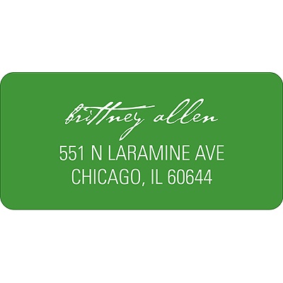 Simply Inviting -- Wedding Address Label