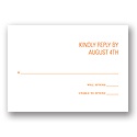 Paisley Perfection -- Wedding Response Card