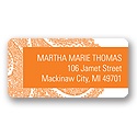 Paisley Perfection -- Wedding Address Label