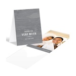 Engraved Memories -- Wedding Photo Thank You Card