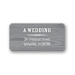 Engraved Memories -- Wedding Address Label