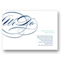 Flowing Embrace -- Elegant Wedding Invitation
