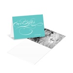 Flowing Embrace -- Wedding Photo Thank You Card
