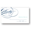 Flowing Embrace -- Wedding Response Card